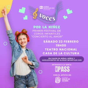CONCIERTO AL AMOR "VOCES POR LA NIÑEZ"